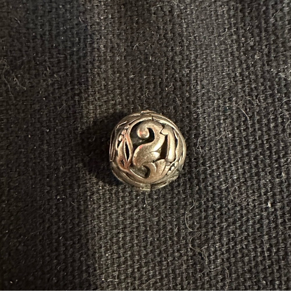 Pandora Silver 21 twenty one Decorative Charm , 925 silver , twist or slide on